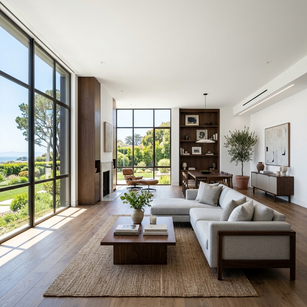 Premium luxury living room painting by Vishwas Homes
