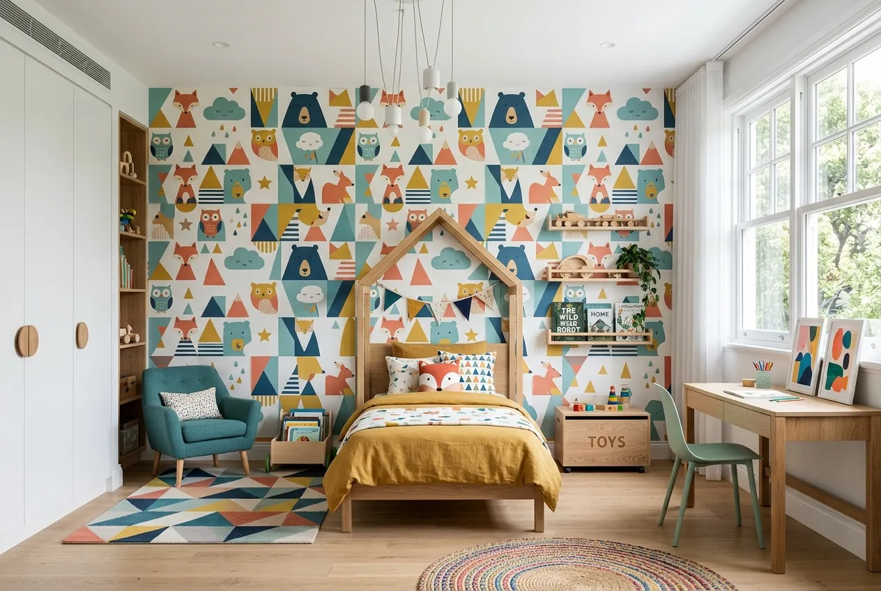 Children's Room Wallpaper