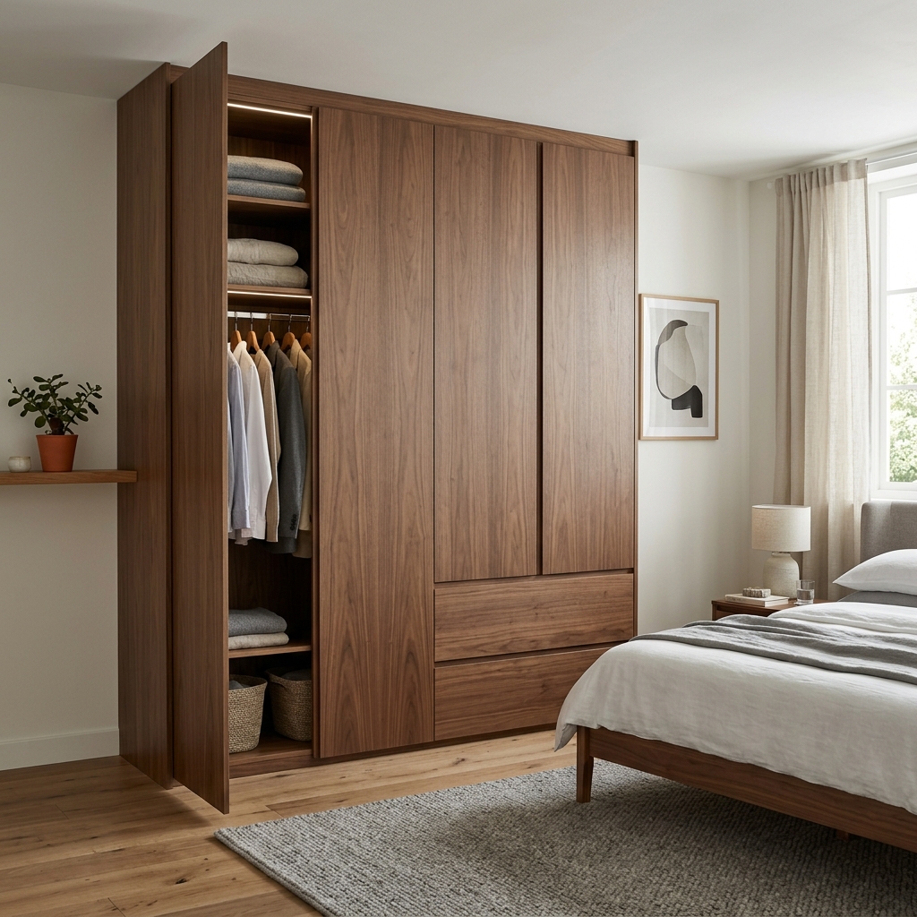 Matt Italian PU Polish wardrobe finish