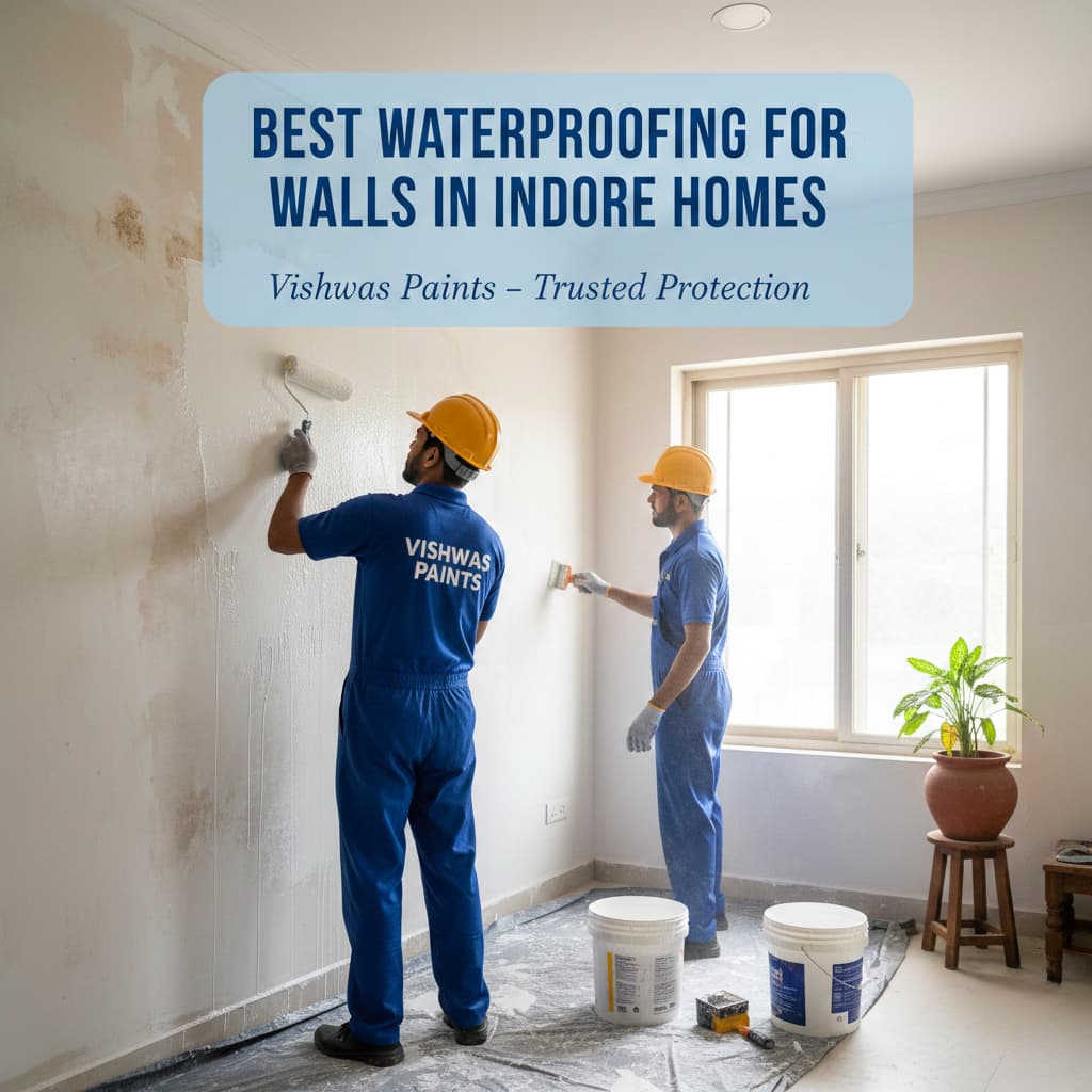 Best waterproofing for walls in Indore | Vishwas Homes