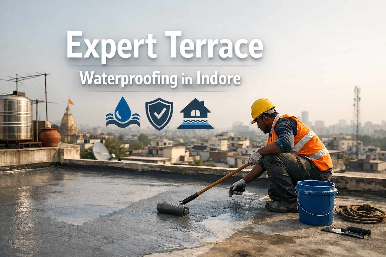 Terrace Waterproofing Solutions in Indore